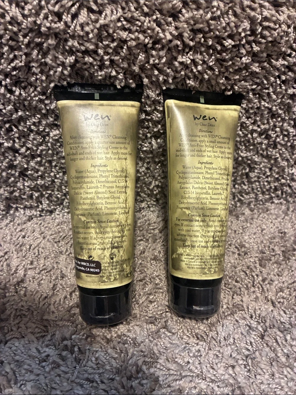 Wen Anti-Frizz Styling Creme Sweet Almond Mint By Chaz Dean Sealed 4oz Lot X6